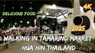 Walking in Tamarind Night Market in Hua Hin | Thailand