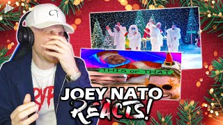 Joey Nato Reacts to🎄SIDEMEN CHRISTMAS SONGS!  (This or That | Christmas Drillings ft. JME)