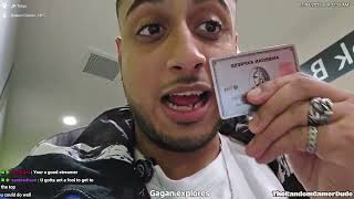 Kick Streamer GaganTV flexes his AMEX Card💳💲