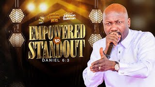 EMPOWERED TO STANDOUT By Apostle Johnson Suleman || BAUCHI🇳🇬 Crusade 2025 || Day2 Morning