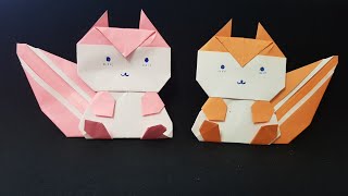 ORIGAMI - Hướng Dẫn Gấp Con Sóc #4 || How To Make Paper Squirrel