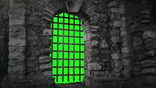 Prison Door Open Zoom - 3D Doors Green Screen