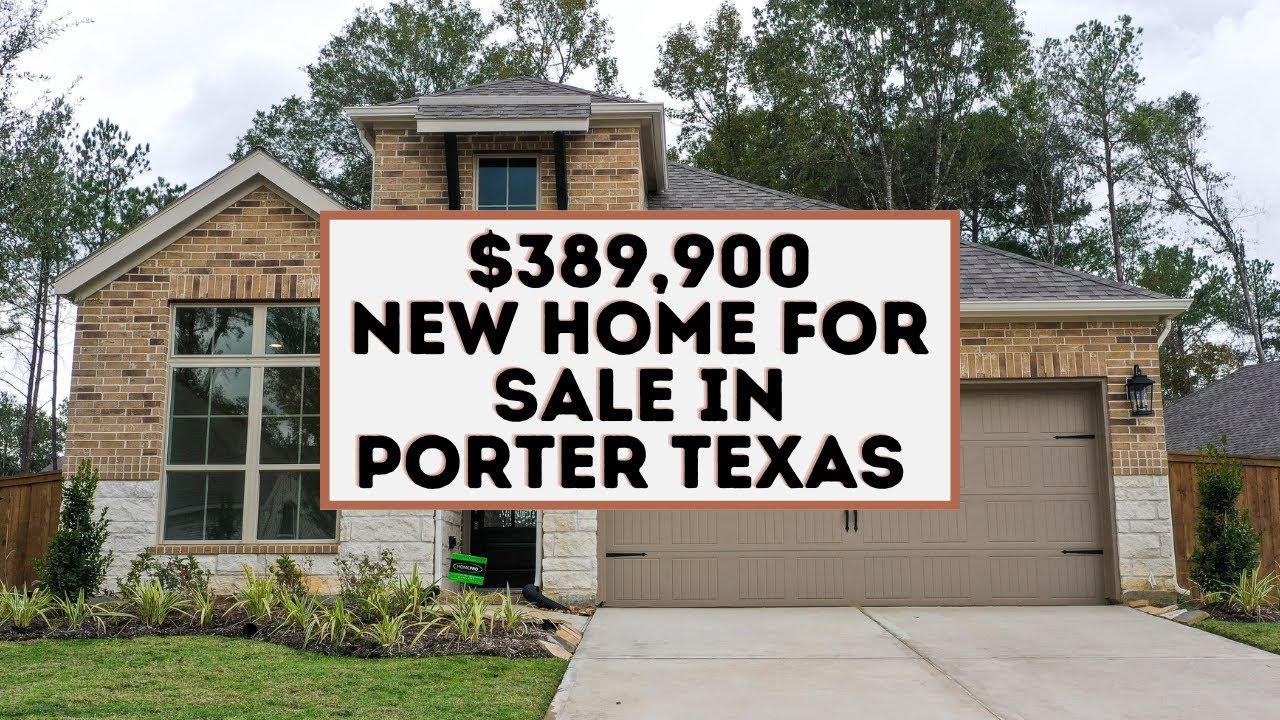 THIS HOUSE IS FOR SALE IN THE HIGHLANDS, PORTER, TEXAS - YouTube