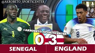England vs. Senegal Highlights | 2022 FIFA World Cup | Round of 16 | Akrobeto Laughs at Senegal