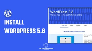 WordPress tutorial: How to install WordPress 5.8 RC beta? | 2021