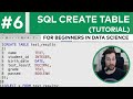 CREATE TABLE in SQL: how to do it, data types, syntax (tutorial for beginners in data science EP#6)