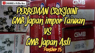 Crosjoint GMB Japan impor Taiwan VS Japan Asli #crosjoint #jointkopel #gmb #CHANNEL'ePa'DheHeru