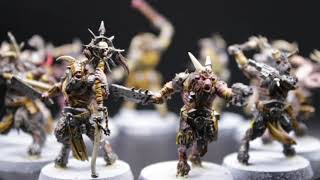 Painting 40k Beastmen Contrast and Shaders