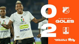 Millonarios vs. Once Caldas (goles) | Liga BetPlay Dimayor 2024- 1 | Fecha 9