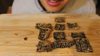 ASMR: Korean Seaweed Chips Snack (Gim-bugak) Crunch Mukbang Eating Show Sounds l Lacol-ASMR