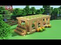 minecraft how to build a greenhouse