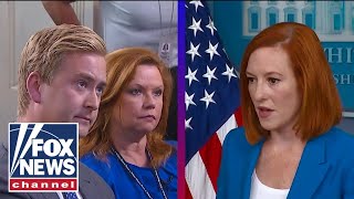 Peter Doocy presses Psaki on Biden's latest round of COVID mandates