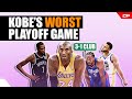 Kobe’s WORST Playoff Game | Clutch #Shorts