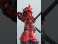 【ガンプラくるくる】hg gbb グフクリムゾンカスタム