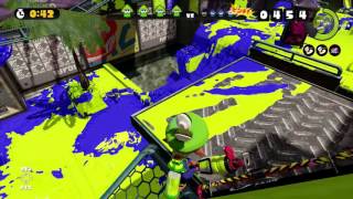 スプラトゥーン実況！カーボンローラーデコ面白い！アロワナモールのナワバリバトルで練習中☆ランク５０なおきち広島弁ゲーム実況splatoon