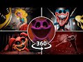 Smiling Critters Poppy Playtime Chapter 3 Characters FNAF AR Workshop Animations | 360º VR