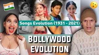 Latinos react to Evolution Of Hindi Film Songs (1931 - 2021)