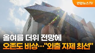 올여름 더위 전망에 오존도 비상…\