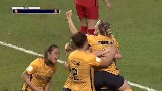 GOAL: Amy Rodriguez scores the first Utah Royals FC home goal