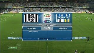 Serie A 2014 15  Matchday 1 parma chesena