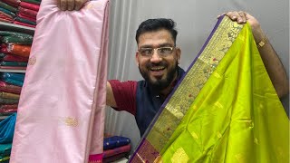 Offfer Offer Offfer silk Saree 🤩 | Kasturi Paithani Yeola