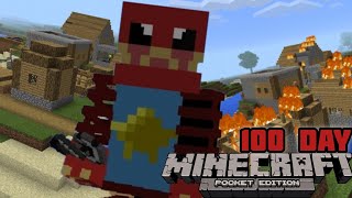 minecraft pocket edition 100 DAY BOXY BOOมาเอาชีวิตรอด 100 วันกับดึกดำบรรพ์กับ Seed 999 ในตำนาน