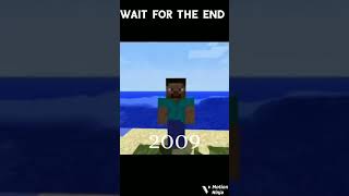 😢Minecraft Before Vs Now😎😁|#viral #shorts #minecraft #trending