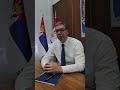 vučić se obratio i najavio dolazak na rts