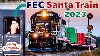 FEC Christmas Train 2023: Jacksonville to St. Augustine!