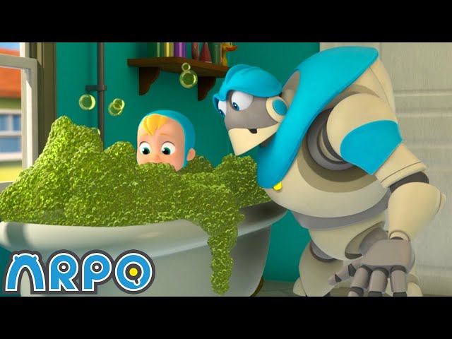 Beware Of The Bubbles Arpo The Robot Funny Kids Cartoons Full