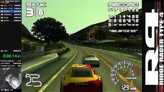 R4: Ridge Racer Type 4 - 100% FDS Segmented Speedrun Part 3 (Emulator)