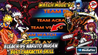 NEW RELEASE‼️ Bleach Vs Naruto Mugen Watch Mode Version V2 Android!! 140 Best Character | BVN Mugen