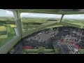 Landing with a badly damaged Fort at Bassingbourn - Rwy 8