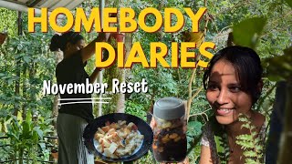 NOVEMBER RESET | Day in my life| Garden reset , Soaking dry fruits, Home cooked meals