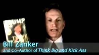 DONALD TRUMP & BILL ZANKER "Think Big and Kick Ass" Book Promo #2