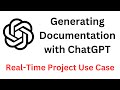 Generating Documentation with ChatGPT | Real-Time Java Spring Boot Project Use Case #chatgpt