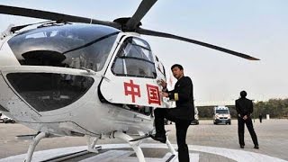 China's first medical helicopter takes to Beijing skies