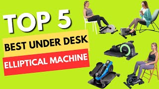 Best Under Desk Elliptical Machine | Elliptical for home use 2024 |Portable Pedal Exerciser
