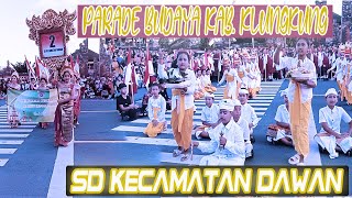 Parade Budaya Kab  Klungkung Kontingen SD Kec  Dawan