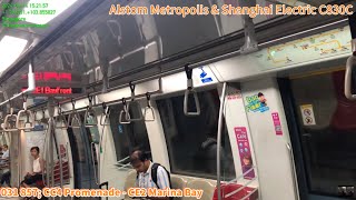 [SMRT] Alstom Metropolis C830C [857] CC4 Promenade - CE2 Marina Bay