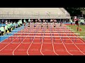 2024 11 06 全國中等學校田徑錦標賽 高中女子 100mh 跨欄 預賽 taiwan middle school athletic games 全中錦