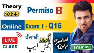 Traffic Accidents | Permiso B | Theory Exam Preparation 2025 | Shahid Raja #drivingtheorytest