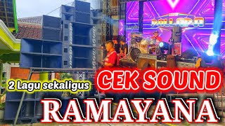 CEK SOUND TERBARU 2024 RAMAYANA  FT NEW PALLAPA LIVE PATI