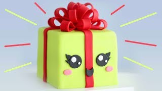Cutest Kawaii CHRISTMAS Gift CAKE!