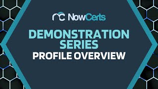 NowCerts Demonstration: Profile Overview