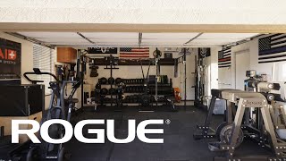Rogue Equipped Garage Gym Tour - Joe in Phoenix, AZ