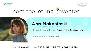 PEARL Webinar Teaser | Meet the young inventor - Ann | Unleash your inner creativity and inventor