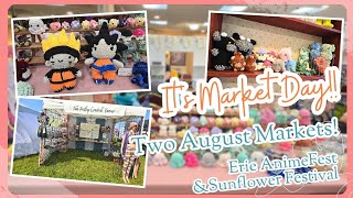 🌾 August Market Breakdowns! Two Markets, set up, tear down, & sales breakdown! 🌾 #crochet #amigurumi