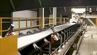 Reversible Shuttle Belt Conveyor for Bulk Material Discharge