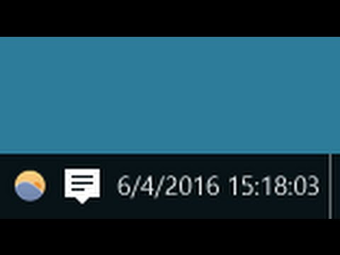 date and time using small skinny task bar in windows date and time using small skinny task bar in windows